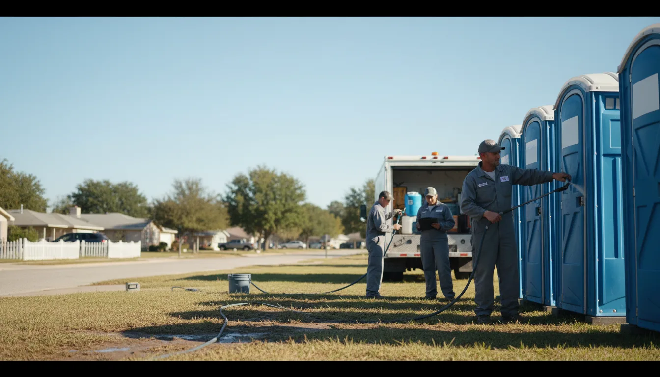Long-Term Portable Toilet Rental in Society Hill, SC near me